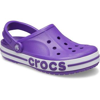 Crocs Bayaband Clog Fialove - Damske Dreváky